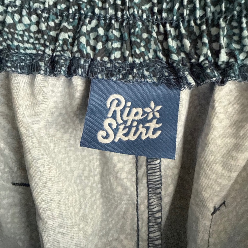RIP SKIRT HAWAII Blue Hawaii Beachcomber Ladies Casual Resort Vacation Pants, M - Picture 3 of 8
